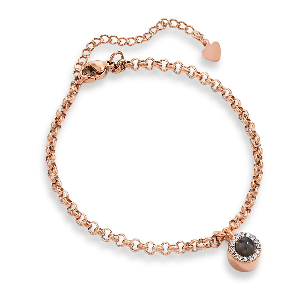 Fotoarmbånd - Diamantlenke