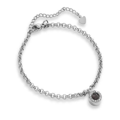 Fotoarmbånd - Diamantlenke