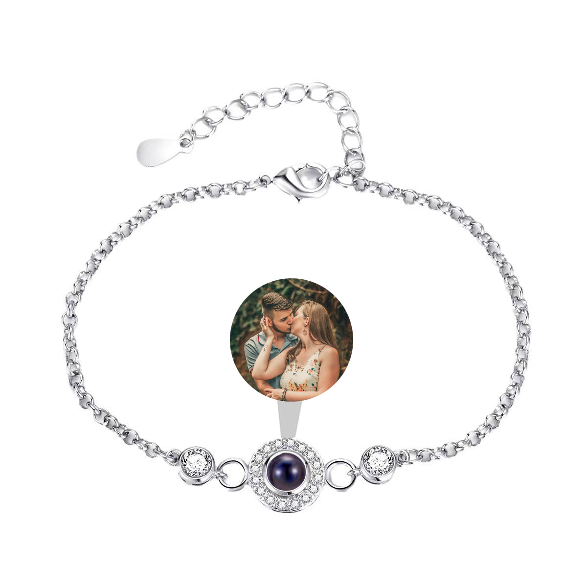 Fotoarmbånd - To diamanter