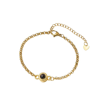 Fotoarmbånd - To ringer kjedet