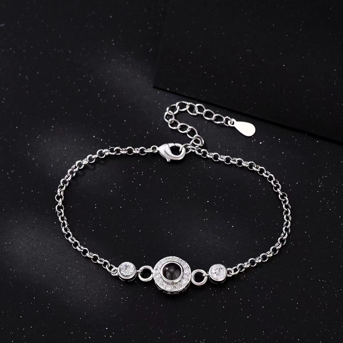 Fotoarmbånd - To diamanter