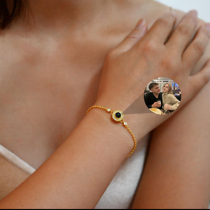 Fotoarmbånd - To diamanter