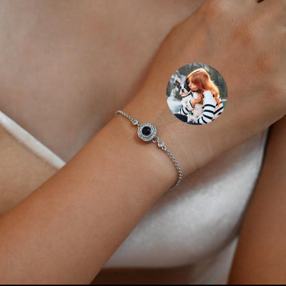 Fotoarmbånd - To diamanter