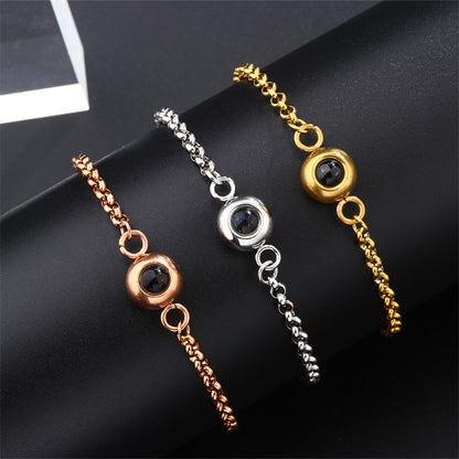 Fotoarmbånd - To ringer kjedet